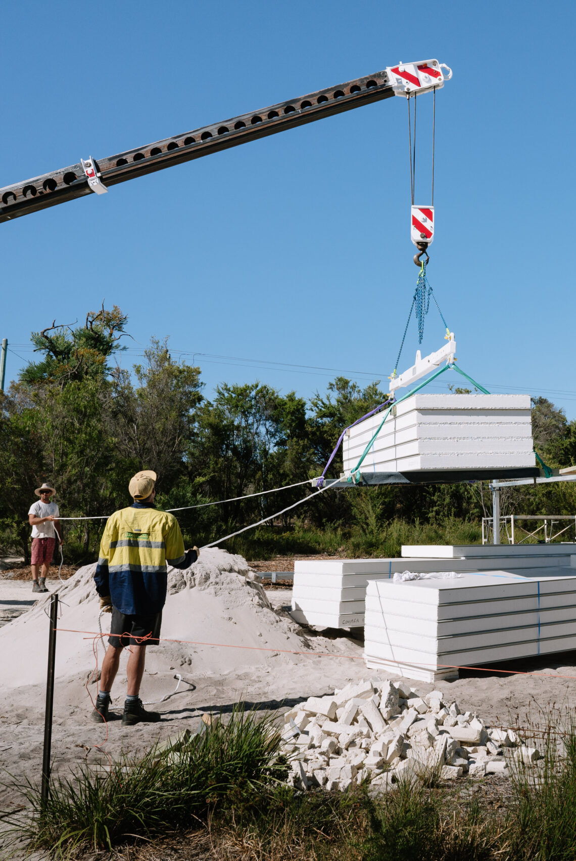 a safe lift by local crane operator