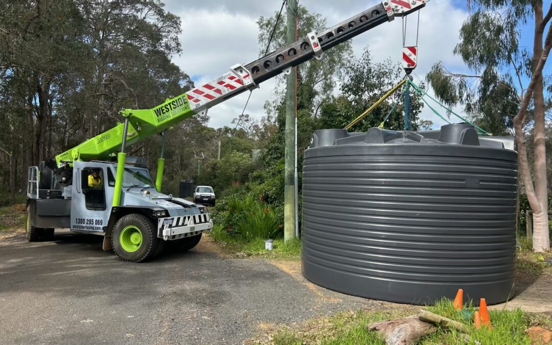 Rainwater Tank Lift | Busselton