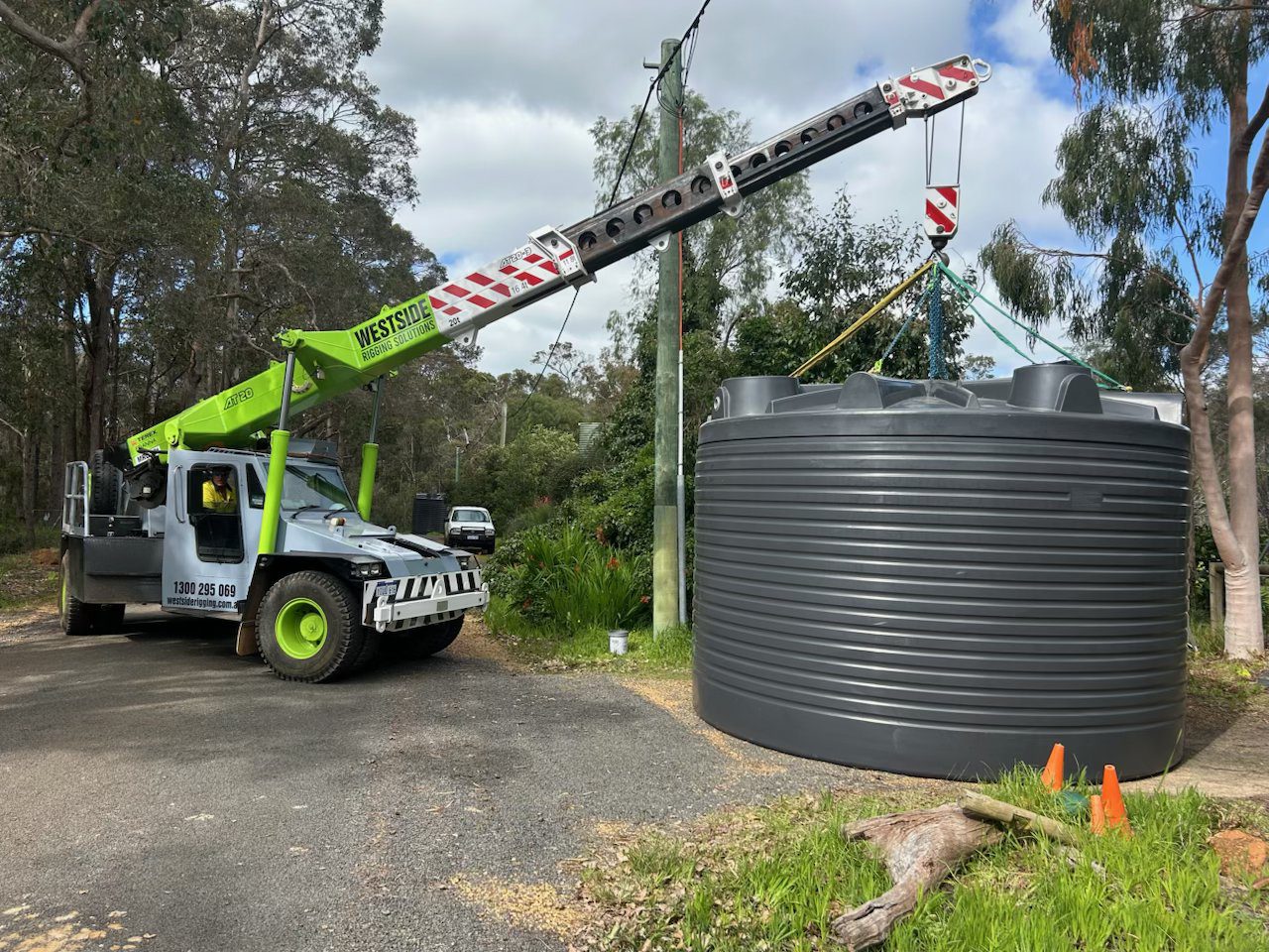 Rainwater Tank Lift | Busselton